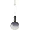 Image de Suspension TORONTO bleu marine et blanc, 1xGU10x8W, verre, dimensions : 167 x 25 x 25 cm, IP20, Milagro