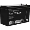 Image de Batterie UPS Green Cell AGM05 plombée au plomb (VRLA) 12 V 7,2 Ah