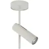Image de Spot LEDA, gris-beige clair, 1xGU10x10W, métal, dimensions : 34x28x13,5 cm, IP20, Sigma Lighting