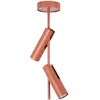Image de Spot LEDA couleur brique 2xGU10x10W, métal, dimensions : 55x28x13,5 cm, IP20, Sigma Lighting