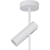 Image de Plafonnier mural rond moderne blanc sur perche 1xGU10 25W Leda Sigma Lighting