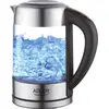 Image de Adler AD 1247 NEW electric kettle 1.7 L Hazelnut Stainless steel Transparent 2200 W