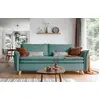 Image de MIUFORM Charming Charlie Slim - Canapé avec fonction lit et coffre de lit - 225x90cm - Aqua - Canapé-lit 3 places