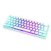 Image de ENDORFY Thock Compact Clavier RF sans fil + USB QWERTZ Français Blanc (EY5D004)
