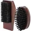 Image de Ensemble de 2 brosses à barbe Lussoni - Poils végétaux et poils de sanglier