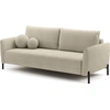 Image de Selsey VERUCO - Canapé avec fonction sommeil et revêtement chenille, beige clair
