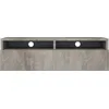 Image de Selsey Rednaw - Buffet TV avec tiroir, imitation béton, 100 cm