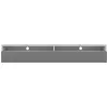 Image de Selsey Rednaw - Armoire TV , Blanc mat / Gris brillant, 180 cm