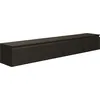 Image de Selsey Bemmi - Meuble TV suspendu, Noir, 200 cm