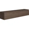 Image de Selsey Bemmi - Panneau de suspension TV, noyer du Wisconsin, 150 cm