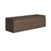Image de Selsey Bemmi - Panneau de suspension TV, noyer Wisconsin, 100 cm
