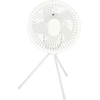Image de Mini ventilateur de bureau sur pied blanc