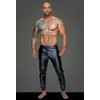 Image de Noir Handmade Men - Treggings en Powerwetlook H06