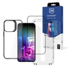 Image de 3mk Comfort Set- Housse de protection, écran en verre trempé, lentille de caméra en verre hybride pour iPhone 15 Pro Max