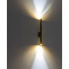 Image de Applique murale LASER laiton doré 2xG9x10W, métal, dimensions : 40x2,5x6,5 cm, IP20, Nowodvorski Lighting
