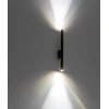 Image de Applique murale LASER marron 2xG9x10W en métal, dimensions : 40x6,5x8 cm, IP20, Nowodvorski Lighting