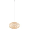 Image de Suspension RATTAN M bois naturel-blanc 1xE27x25W osier / rotin / paille dim. : 160x60x60 cm IP20 Nowodvorski Lighting