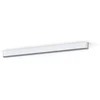 Image de Plafonnier rectangulaire SOFT blanc 1xT8x16W en plastique, dimensions : 6x6x95 cm, IP20, Nowodvorski Lighting