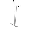 Image de Nowodvorski MONO 7708 Lampe sur pied LED acier, noir