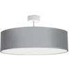 Image de Lustre VIOLET blanc et gris, 3xE27x25W, tissu, dimensions : 28,5x50x50 cm, IP20, Nowodvorski Lighting