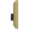 Image de Applique murale EYE WALL laiton-doré-noir 2xGU10x10W métal, dimensions : 33x5,5x9 cm, IP20, Nowodvorski Lighting