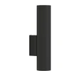 Image de Applique murale EYE WALL noire 2xGU10x10W en métal, dimensions : 25 x 5,5 x 9 cm, IP20, Nowodvorski Lighting