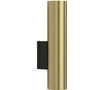 Image de Applique murale EYE WALL laiton-doré-noir 2xGU10x10W métal, dimensions : 25x5,5x9 cm, IP20, Nowodvorski Lighting