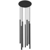 Image de Lustre LASER noir 7xG9x10W en métal, dimensions : 130x30x30 cm, IP20, Nowodvorski Lighting