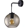 Image de Applique murale VETRO noir fumé 1xE27x60W en verre, dimensions : 33x22x18 cm, IP20, Nowodvorski Lighting