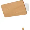 Image de Applique murale OSLO bois foncé-blanc 1xE14x40W, dimensions : 12x31x10 cm, IP20, Nowodvorski Lighting