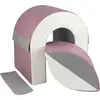 Image de Tunnel set de 2 grands blocs de mousse Tunnel set de 2 grands blocs de mousse (couleur : blanc, gris, violet)