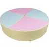 Image de Roue de 4 grands blocs de mousse Roue de 4 grands blocs de mousse (couleur : rose, bleu, jaune (pastel))
