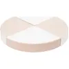 Image de Kolo set de 4 grands blocs de mousse Kolo set de 4 grands blocs de mousse (couleur : blanc, cappuccino)