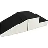 Image de Mini toboggan de 2 grands blocs de mousse Mini toboggan de 2 grands blocs de mousse (couleur : noir - blanc)