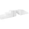 Image de Passerelle+glissière set de 5 grands blocs de mousse Passerelle+glissière set de 5 grands blocs de mousse (couleur : blanc)