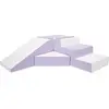 Image de Slide set de 4 grands blocs de mousse Slide set de 4 grands blocs de mousse (couleur : blanc, lilas)