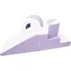 Image de Bridge set de 4 grands blocs de mousse Bridge set de 4 grands blocs de mousse (couleur : blanc, lilas)