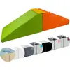 Image de Slide+east set de 2 grands blocs de mousse Slide+east set de 2 grands blocs de mousse (couleur : blanc, lilas)
