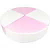 Image de Roue de 4 grands blocs de mousse Roue de 4 grands blocs de mousse (couleur : blanc, rose (pastel))