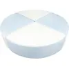 Image de Roue de 4 grands blocs de mousse Roue de 4 grands blocs de mousse (couleur : blanc, bleu (pastel))