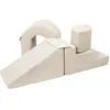 Image de Bridge set de 4 grands blocs de mousse Bridge set de 4 grands blocs de mousse (couleur : écru/beige (velours côtelé))