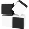 Image de Cubes set de 4 blocs en mousse Cubes set de 4 blocs en mousse (couleur : noir - blanc)