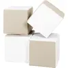 Image de Cubes set de 4 blocs en mousse Cubes set de 4 blocs en mousse (couleur : blanc, cappuccino)