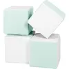 Image de Cubes set de 4 blocs en mousse Cubes set de 4 blocs en mousse (couleur : blanc, menthe)