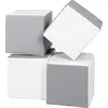 Image de Cubes set de 4 blocs en mousse Cubes set de 4 blocs en mousse (couleur : blanc,gris)