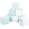 Image de Cubes set de 8 blocs de mousse Cubes set de 8 blocs de mousse (couleur : blanc, bleu (pastel))
