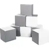 Image de Cubes set de 8 blocs en mousse Cubes set de 8 blocs en mousse (couleur : blanc,gris)