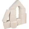 Image de Jeu de 11 grands blocs en mousse, bukla Jeu de 11 grands blocs en mousse, bukla (couleur : cappuccino)
