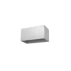 Image de Applique QUAD MAXI gris 2xG9 8W aluminium 10x12x20cm Sollux Lighting