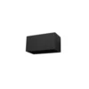 Image de Applique QUAD MAXI noir 2xG9 8W aluminium 10x12x20cm Sollux Lighting
